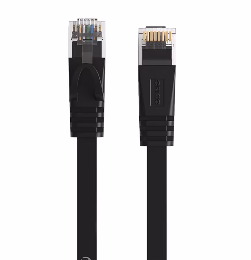 کابل شبکه تخت CAT6 اوریکو مدل PUG-C6B به طول 30 متر