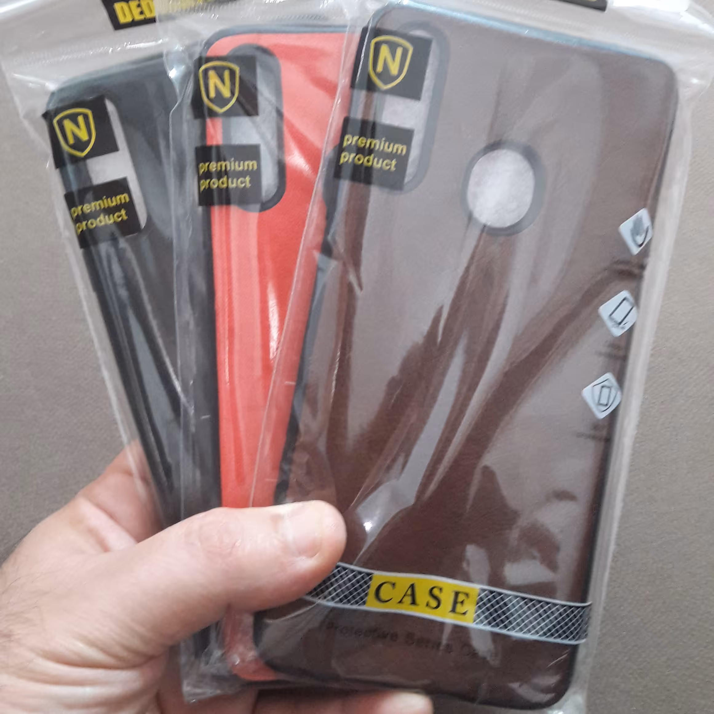 قاب ژله ای چرمی رنگی سامسونگA20s