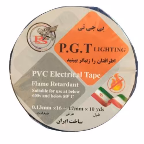 چسب برق PGT دارای مقاومت بسیار بالا و دارای متراژ زیاد و دارای رنگ های مختلف