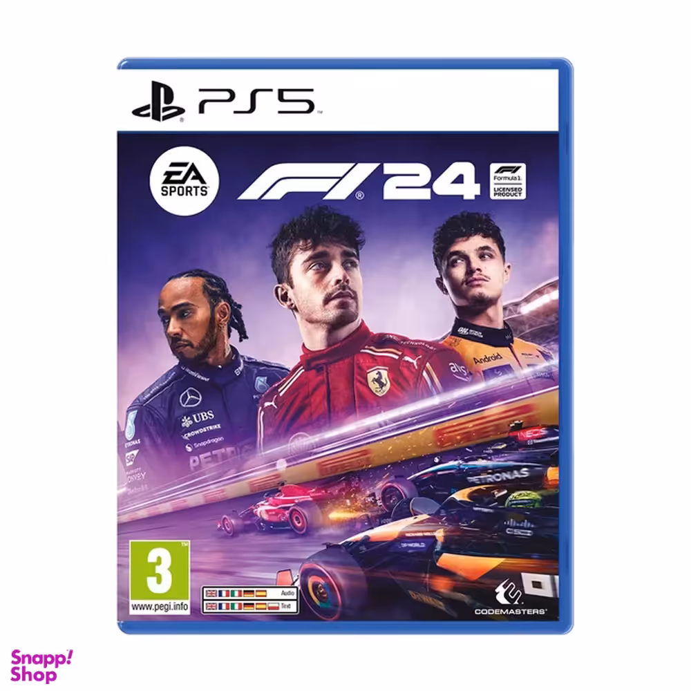 بازی ویدیویی F1 24 مناسب PS5