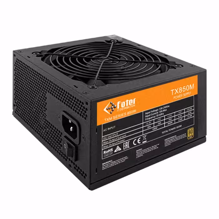 قیمت و خرید پاور کامپیوتر 850 وات تمام ماژولار فاطر مدل TX850M | یاس ارتباط