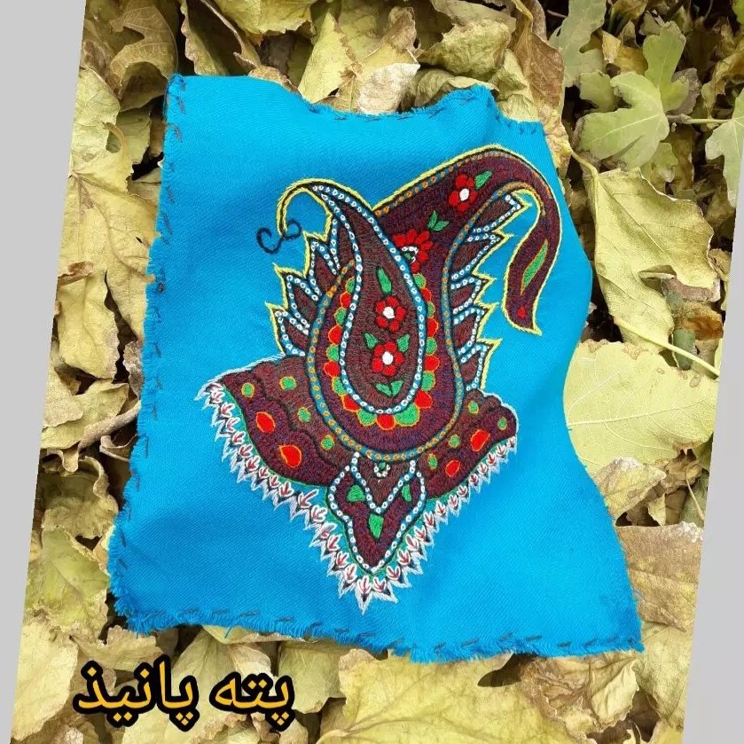 رومیزی رنگ ابی