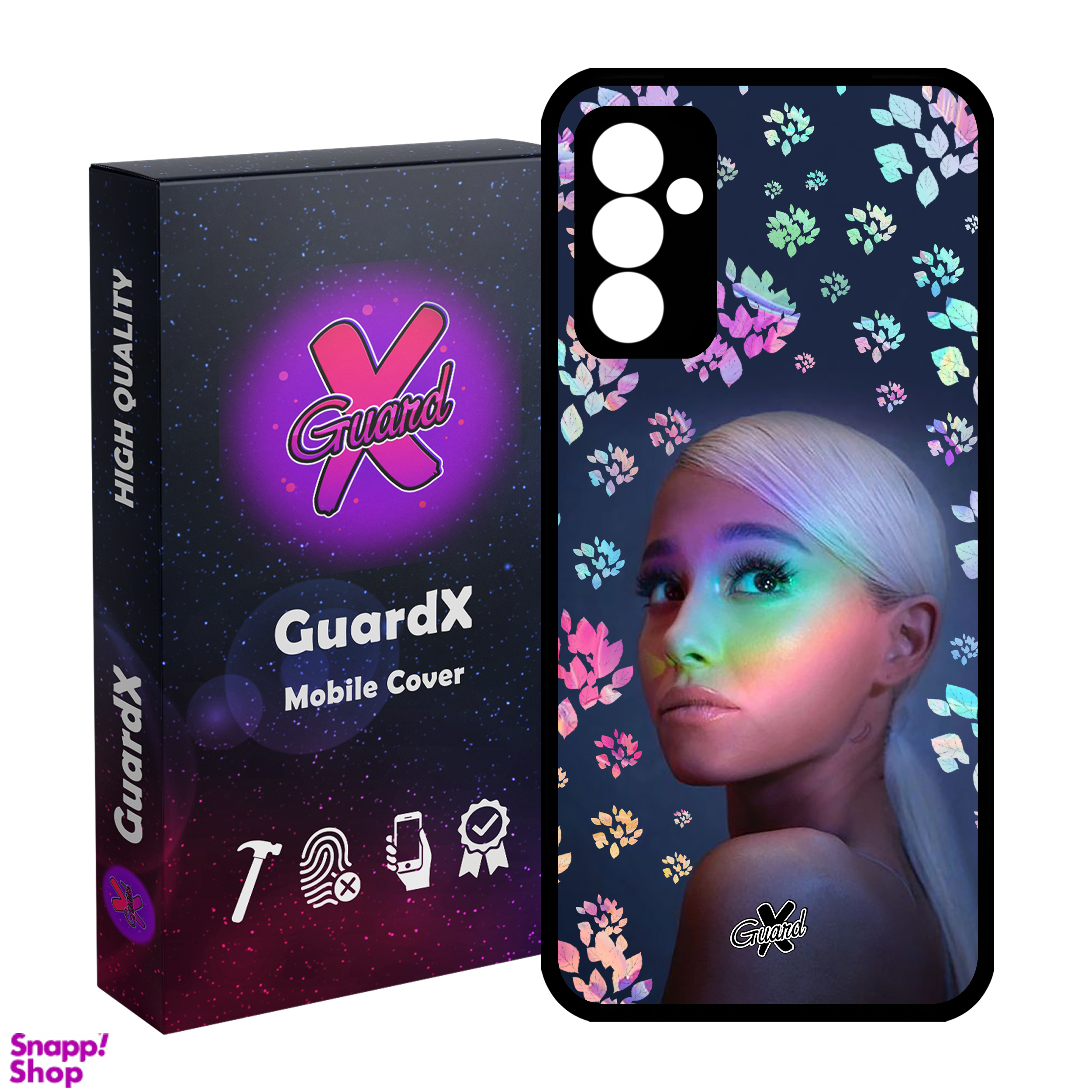 کاور گوشی موبایل گارد ایکس طرح Ariana مدل Glass10143 مناسب سامسونگ Galaxy A54 / A54 5G