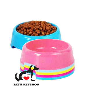 ظرف غذای دايره ای سگ و گربه در رنگ مختلف