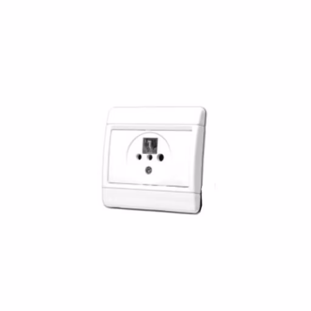 پریز تلفن دوکاره دلند مدل رایان - قیمت و خرید | فروشگاه نت ران