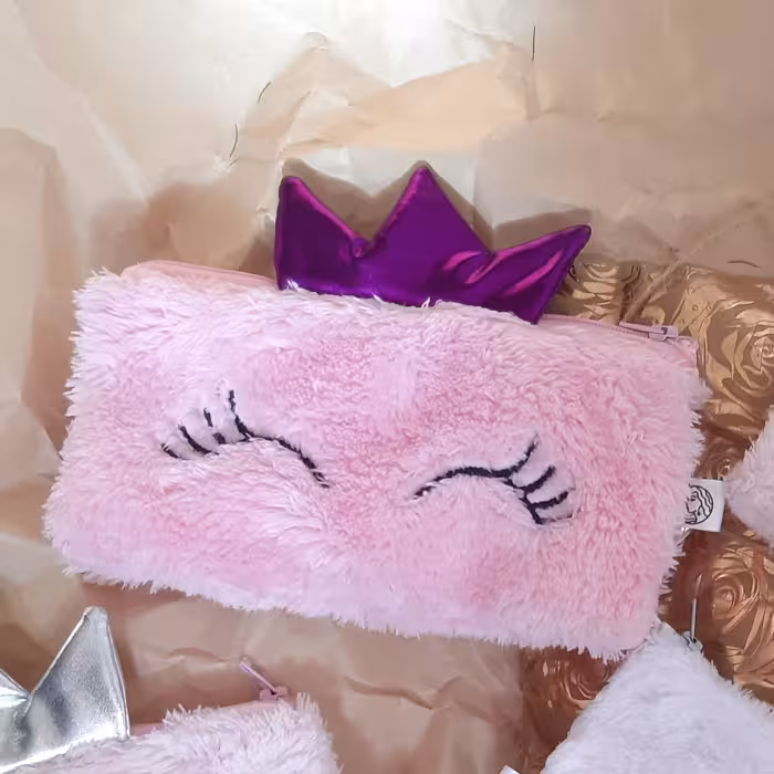 کیف جامدادی فانتزی عروسکی قاصدک طرح پرنسس تاجدار