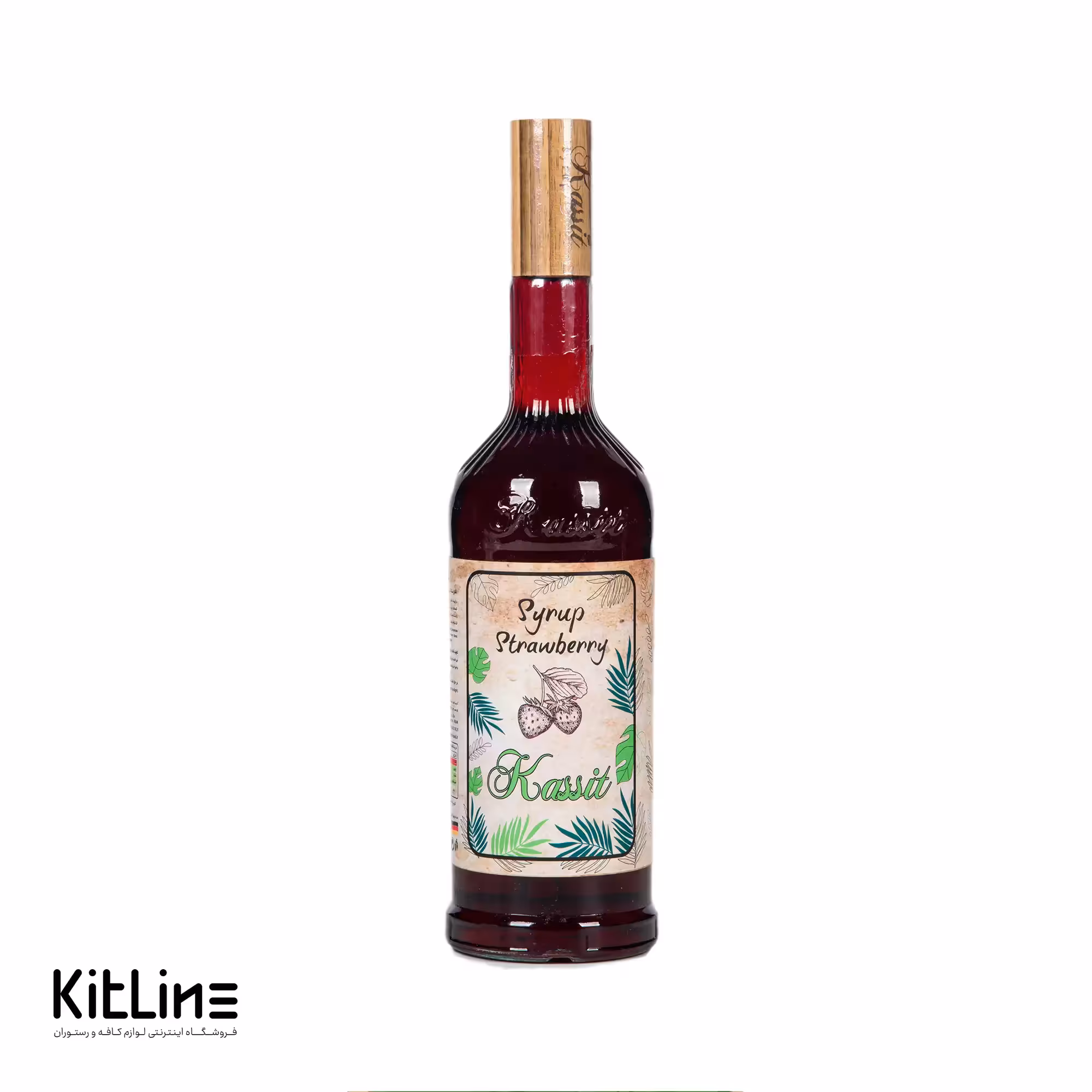 سیروپ توت فرنگی کاسیت 1150 گرمی