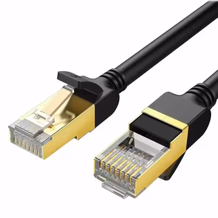 کابل شبکه Cat 7 یوگرین مدل NW107 11268 1m STP Cat7 Patch Cord Cable