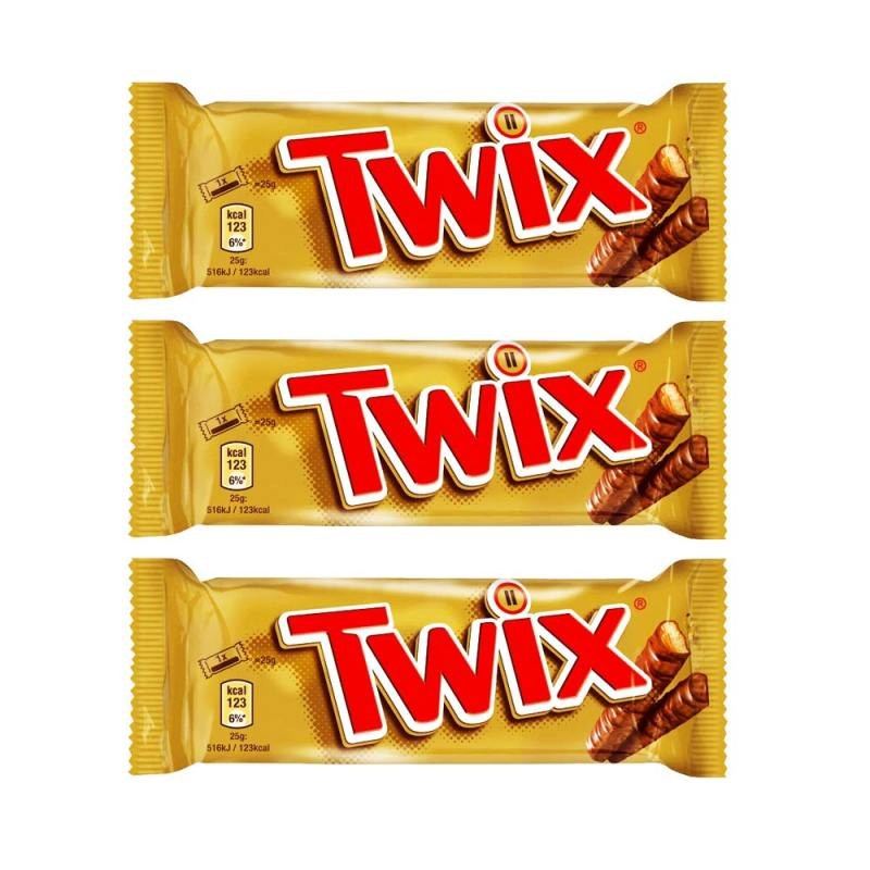 شکلات توییکس بسته 3 عددی twix