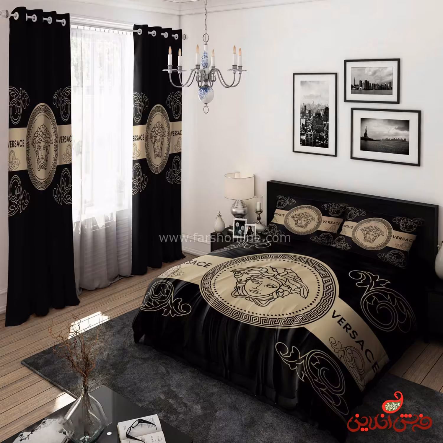 روتختی سه بعدی مدرن ورساچه کد 15033