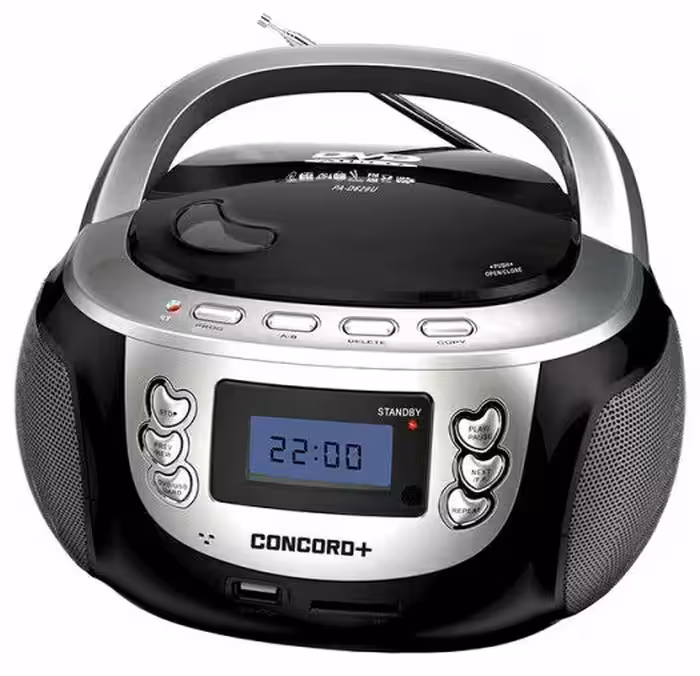 پخش کننده قابل حمل کنکورد پلاس مدل دی 629 یو بی