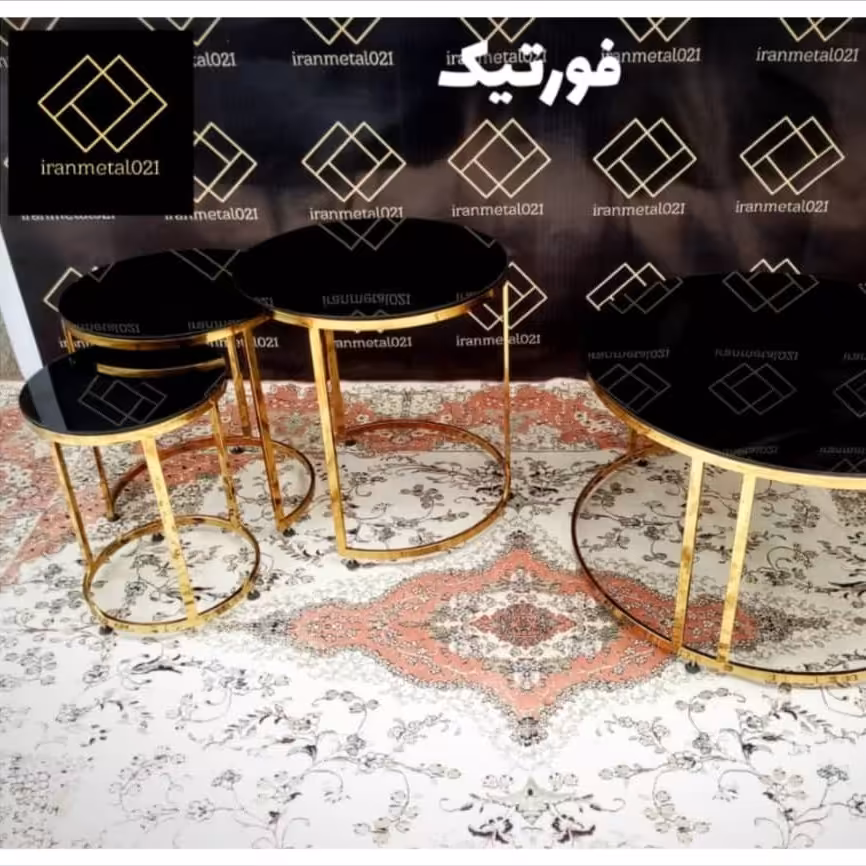 ست میز جلومبلی و عسلی مدل کم جا ( کد 09 )