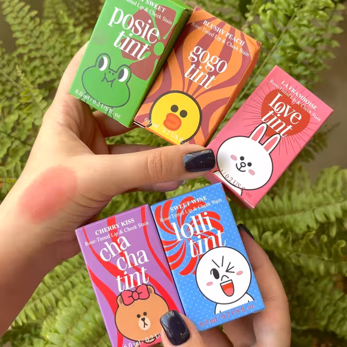 تینت لب میشا اصل یا تینت لب قرمز یا تینت لب صورتی