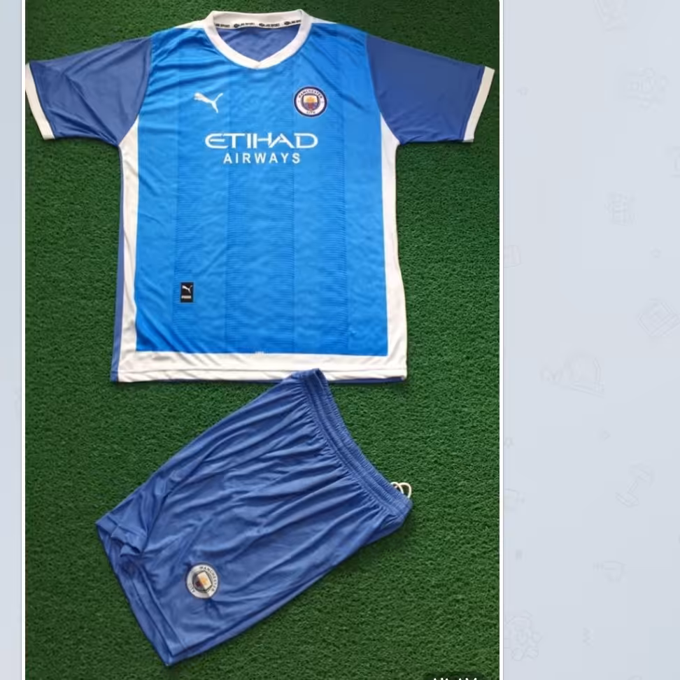 بلوز شورت منچستر سیتی
سایز لارج و ایکس لارج 
