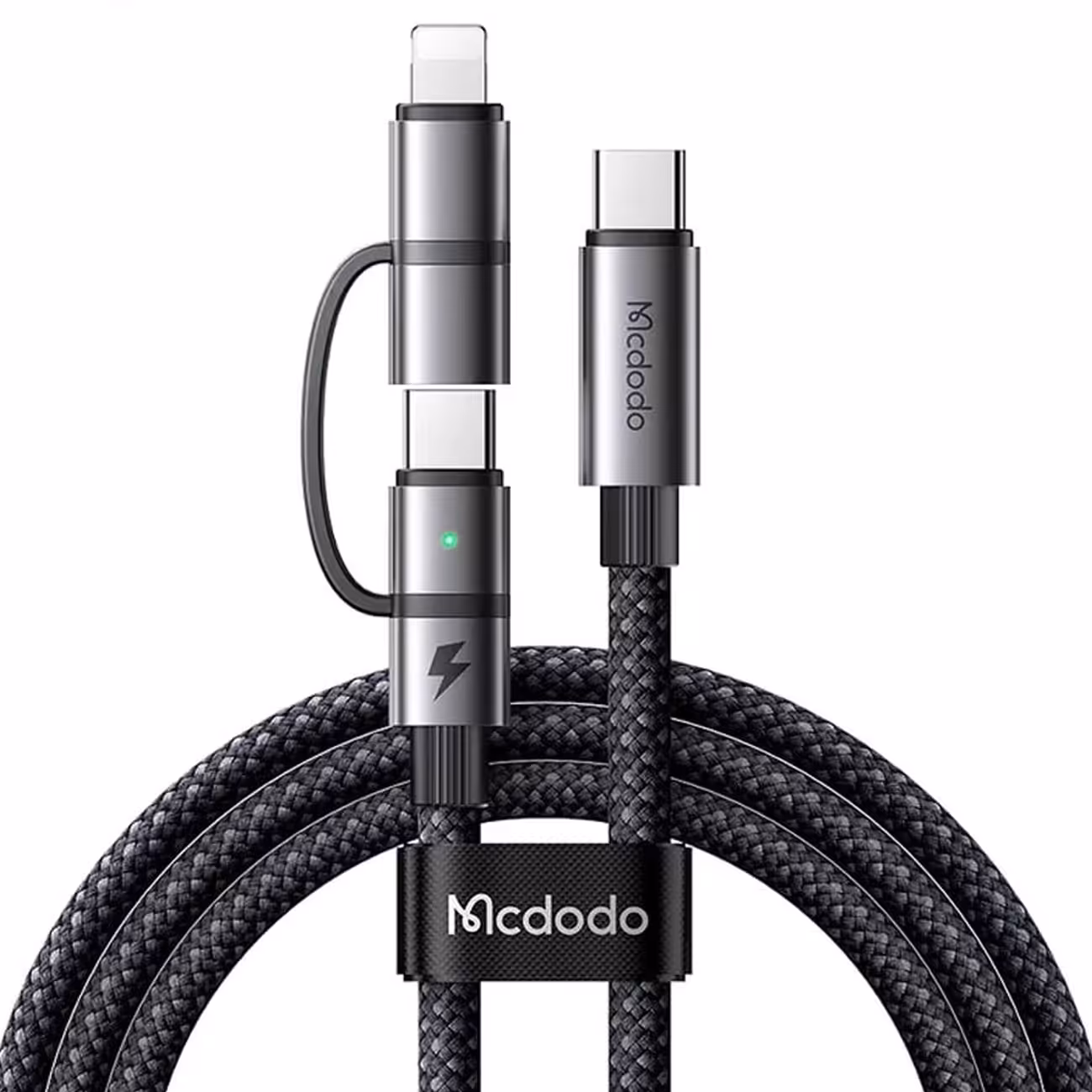 کابل شارژ سریع سه سر تایپ سی به تایپ سی و لایتنینگ مک دودو CA-045
