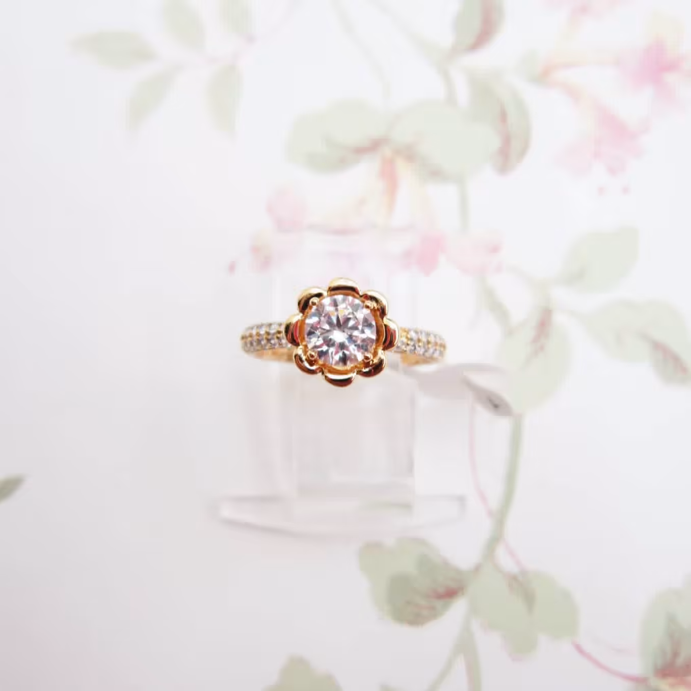 انگشترژوپینگ آبکاری طلاکد2