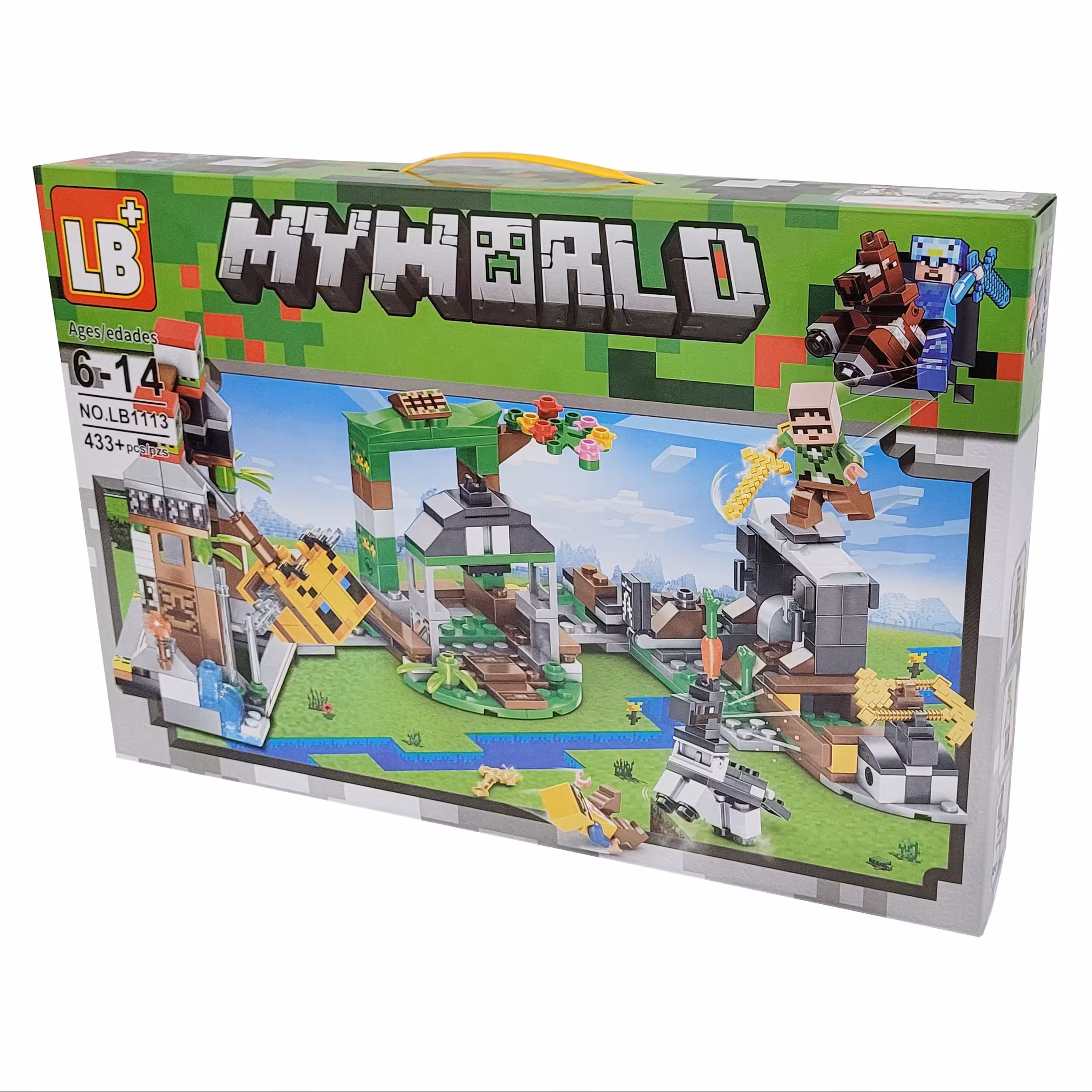 لگو ساختنی ماینکرافت 433 قطعه ای کد 1113