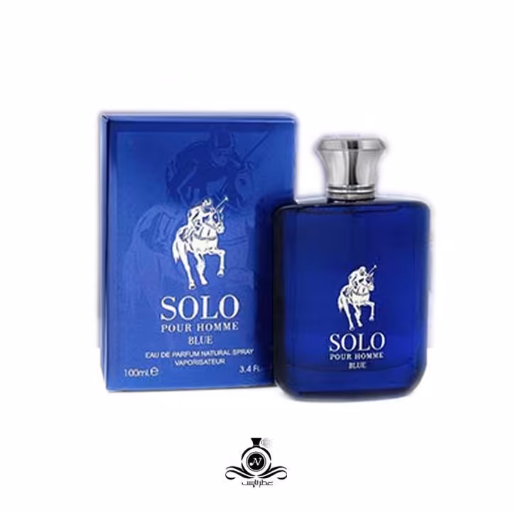 ادکلن مردانه سلو پور هوم بلو فرگرانس ورد Fragrance World Solo Pour Homme Blue