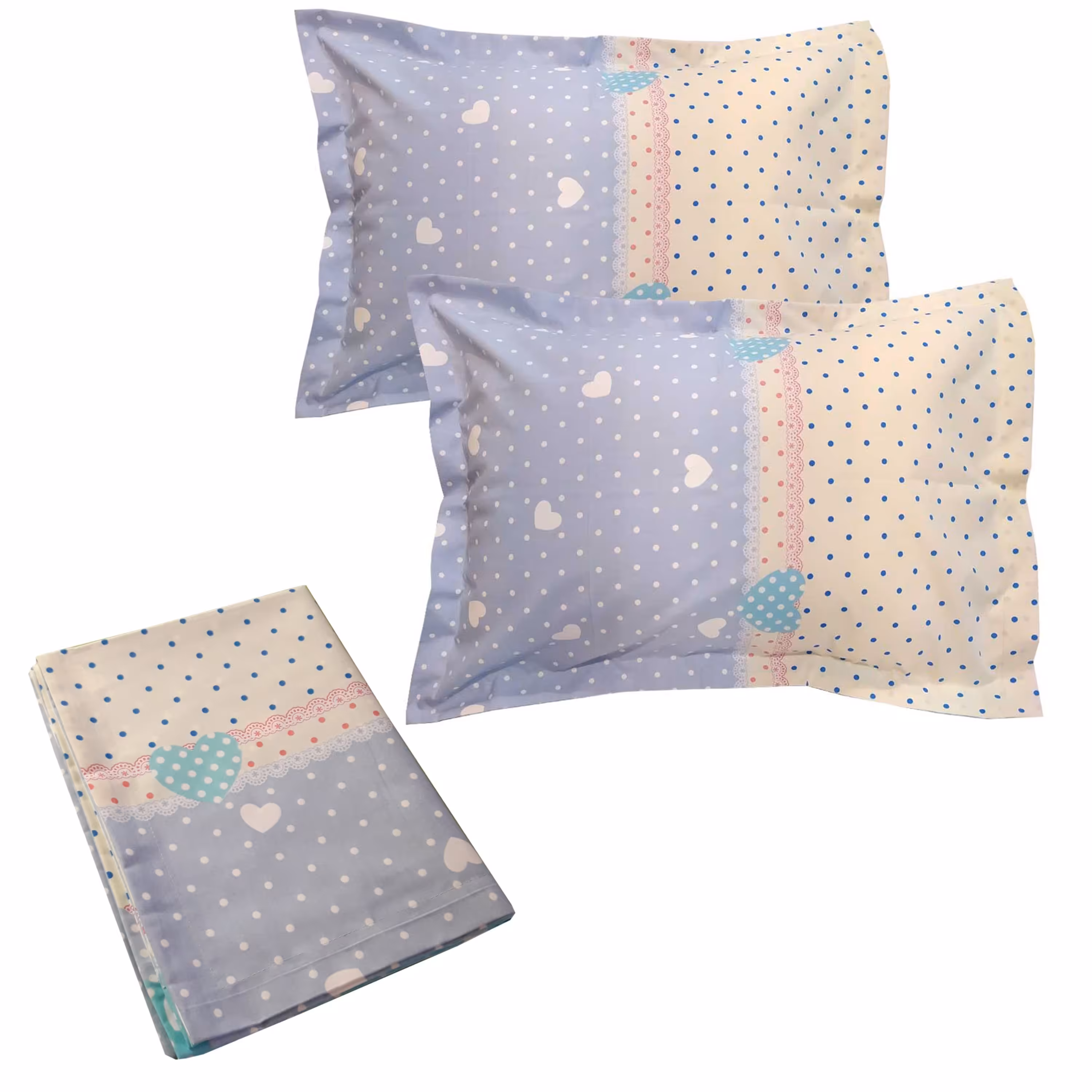 سرویس ملحفه سندس مدل رویا دونفره 3 تکه