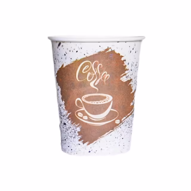 لیوان کاغذی 50 عددی طرح کافه 220cc