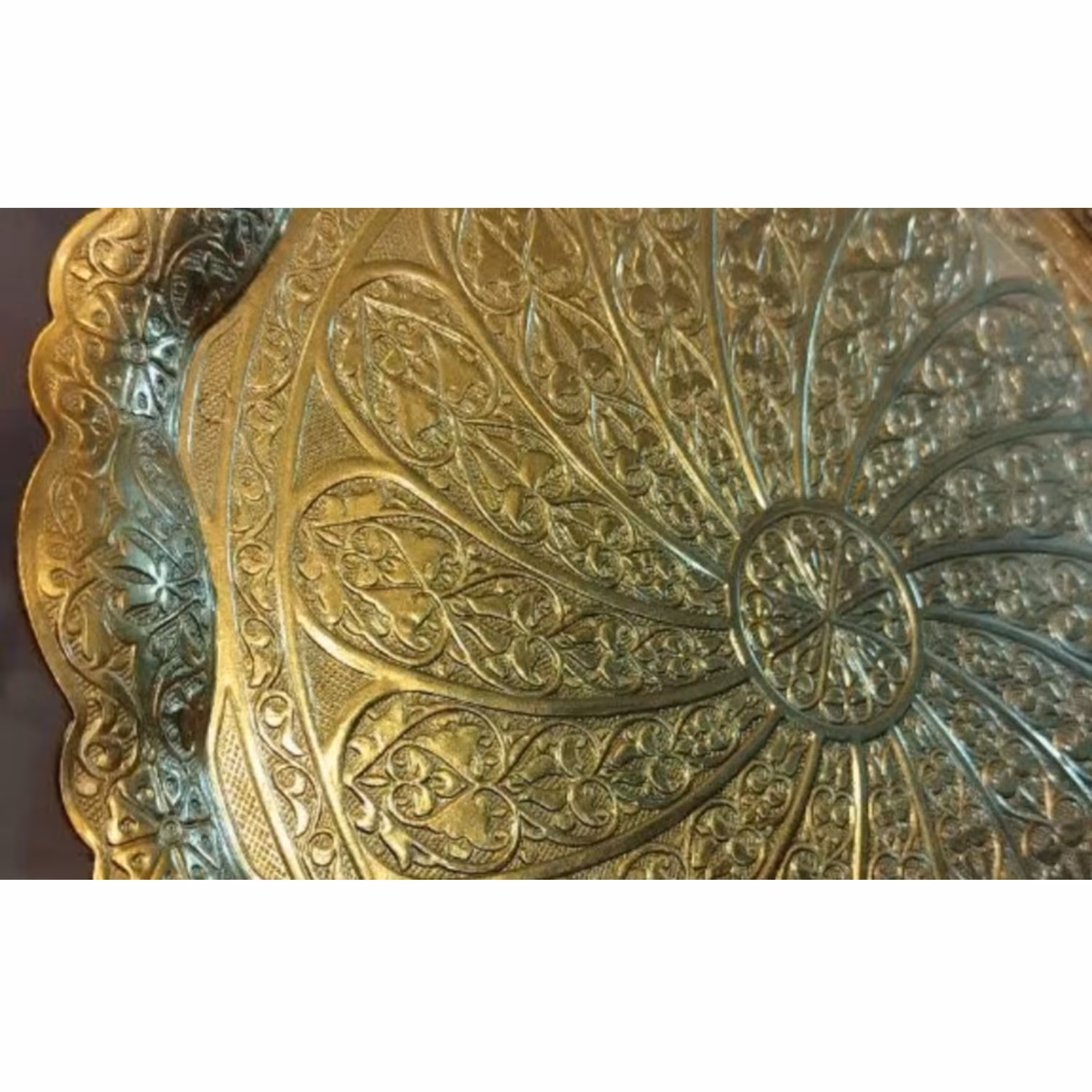 سینی گرد مدل ترک 