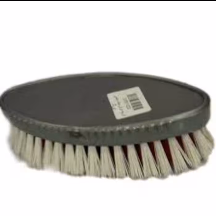 فرچه فرش بیضی گل و پروانه