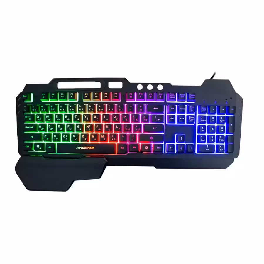 کیبورد گیمینگ کینگ استار KB155G RGB