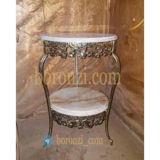 میز خاطره سایز 50 مدل شیپوری نگین دار