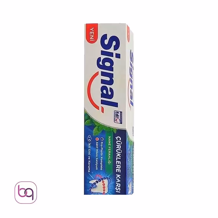 قیمت و خرید خمیر دندان سیگنال اصل curuklere karsi - بانه گالری