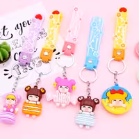 آویز کلید سیلیکونی سرکلیدی فانتزی جاکلیدی فانتزی سیلیکونی