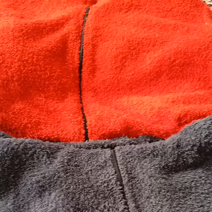 ت د ی رنگ بندی متنوع حوله ای لباس