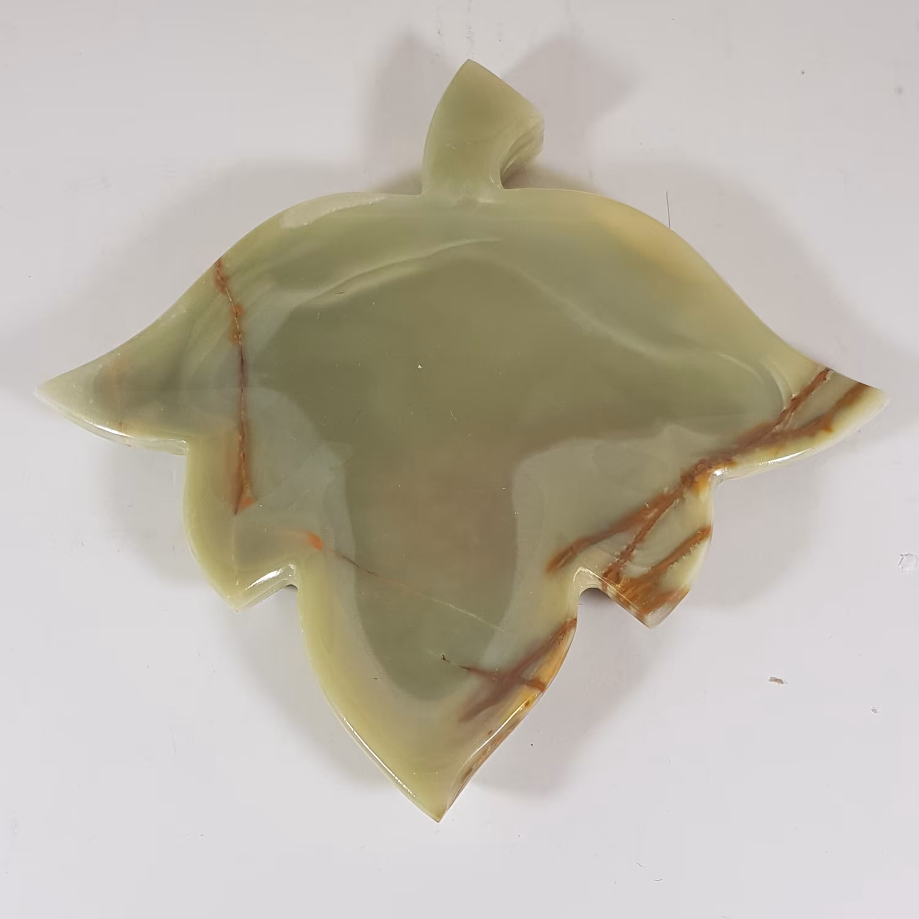 ظرف میوه خوری مرمر طرح برگ کد 19