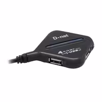 هاب 4 پورت USB 2.0 لوزی ( USB HUB ) دی نت