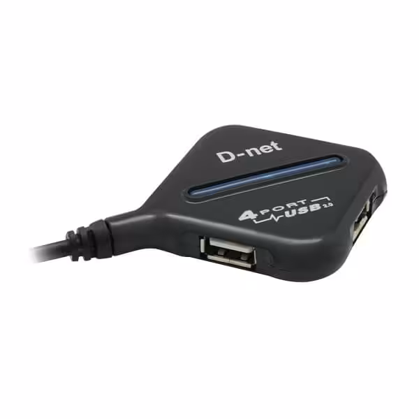 هاب 4 پورت USB 2.0 لوزی ( USB HUB ) دی نت