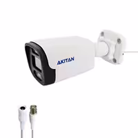دوربین بولت دید در شب رنگی AKITAN 5MP مدل AHD AK-B445MW