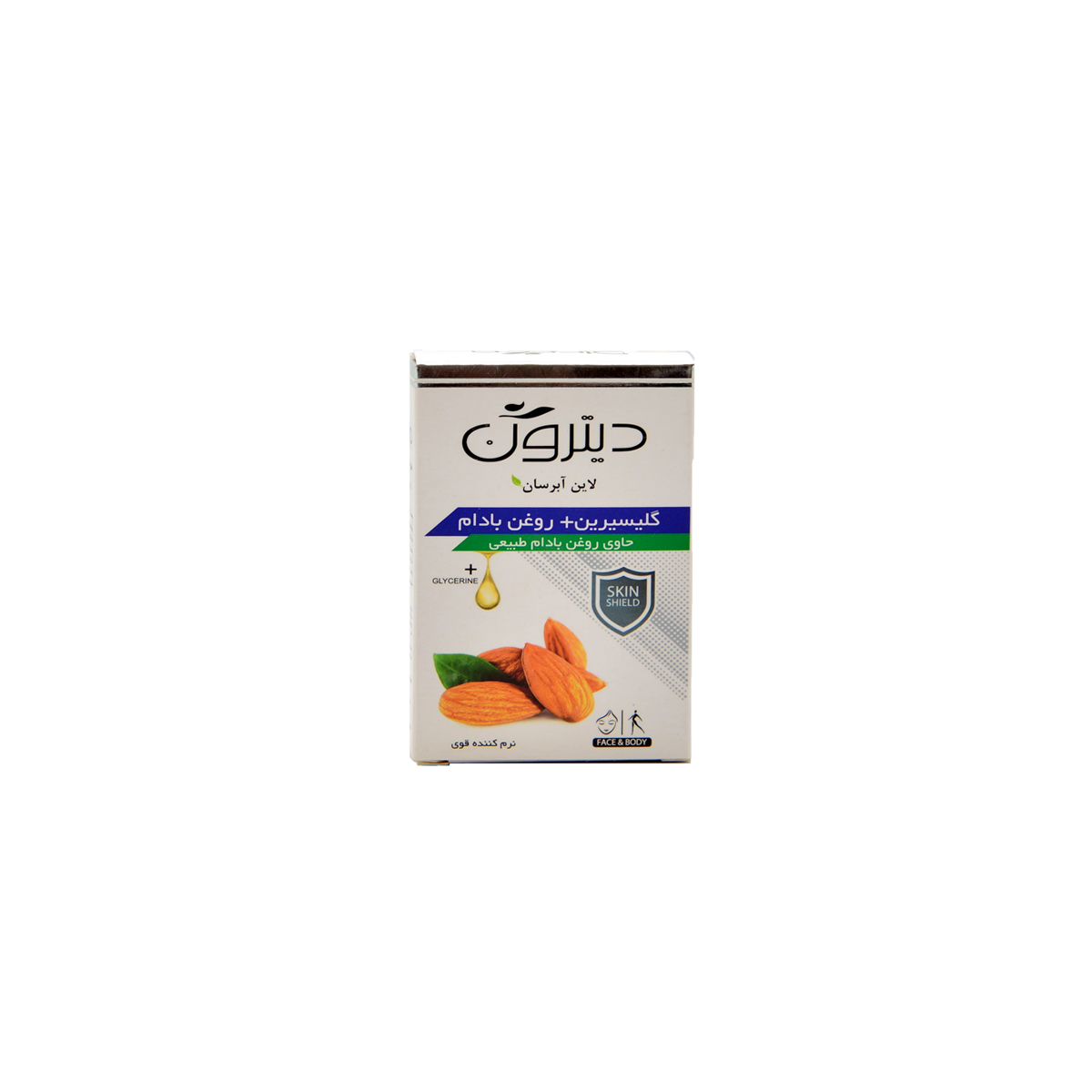 صابون گلیسیرین دیترون (حاوی روغن بادام طبیعی)