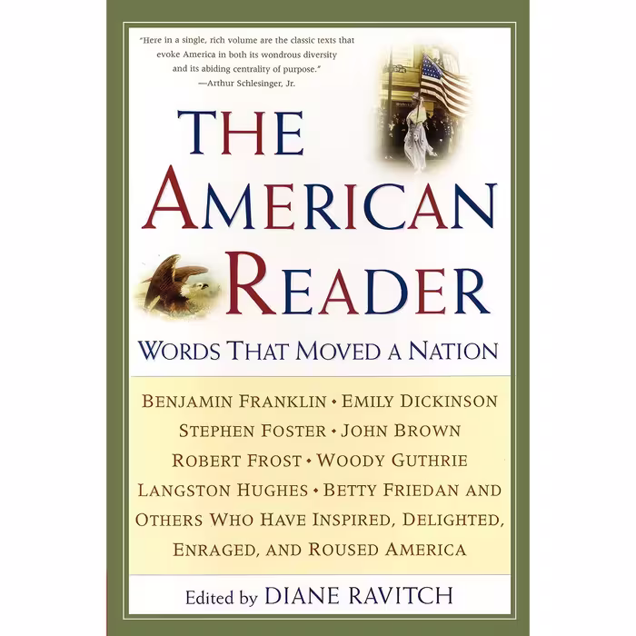 کتاب زبان اصلی The American Reader اثر Diane Ravitch انتشارات تازه ها
