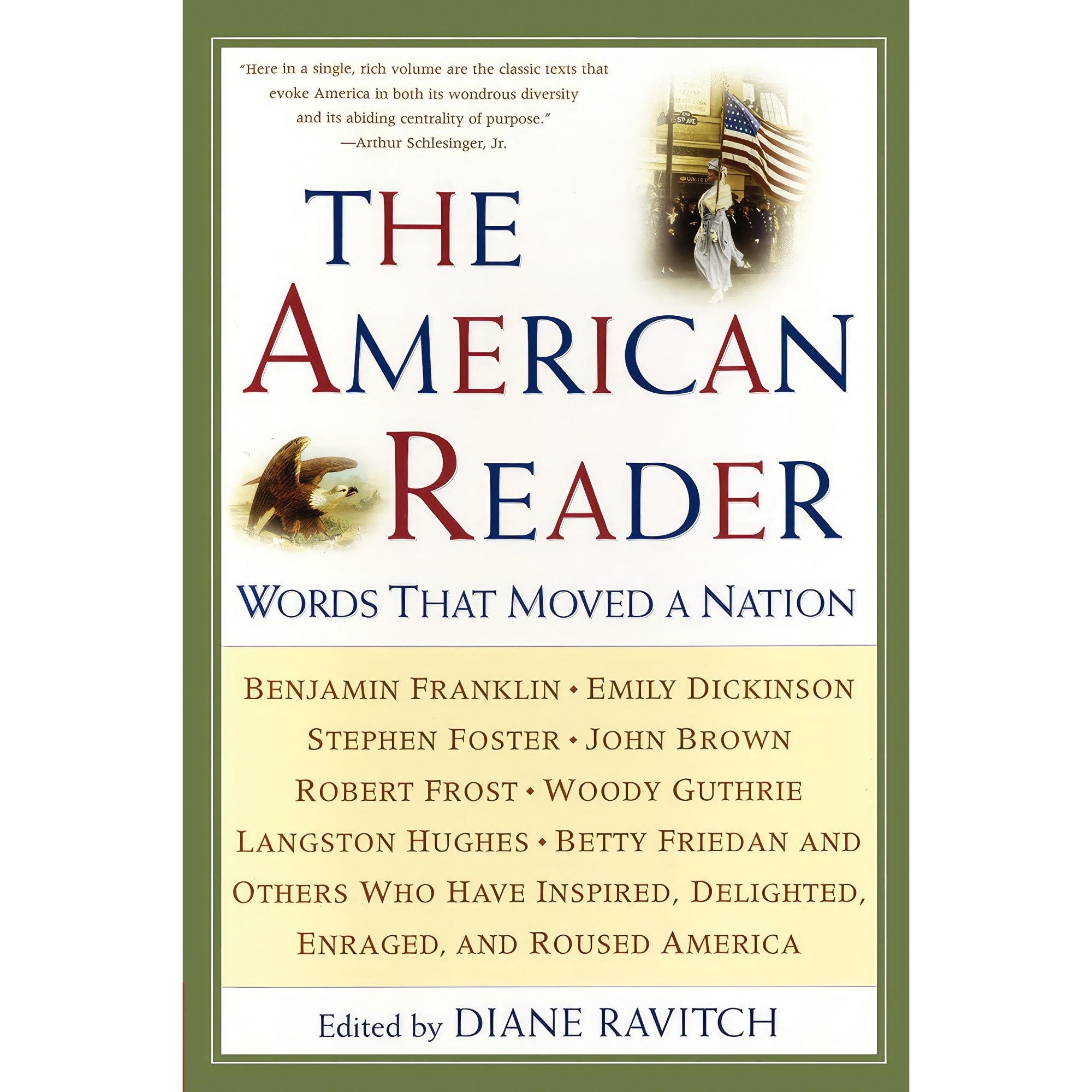 کتاب زبان اصلی The American Reader اثر Diane Ravitch انتشارات تازه ها