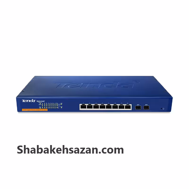 سوییچ 24 پورت مدیریتی POE تندا مدل SS260