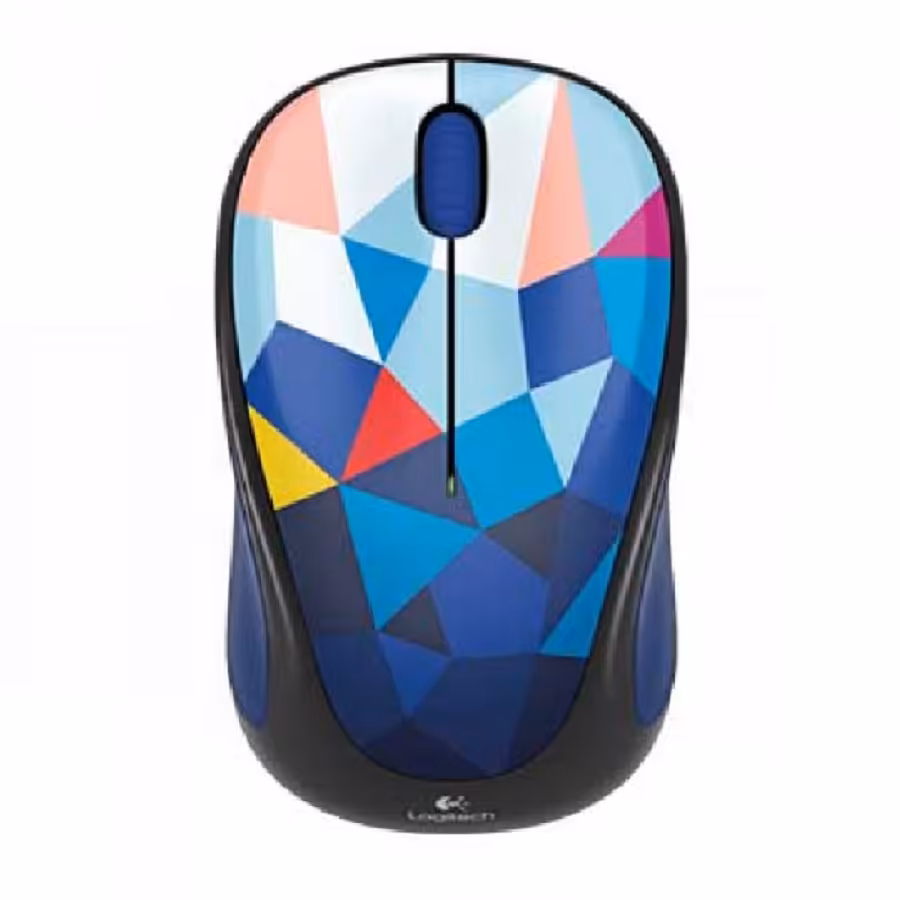 ماوس بیسیم لاجیتک سری پلی کلکشن مدل بلو فسیتس