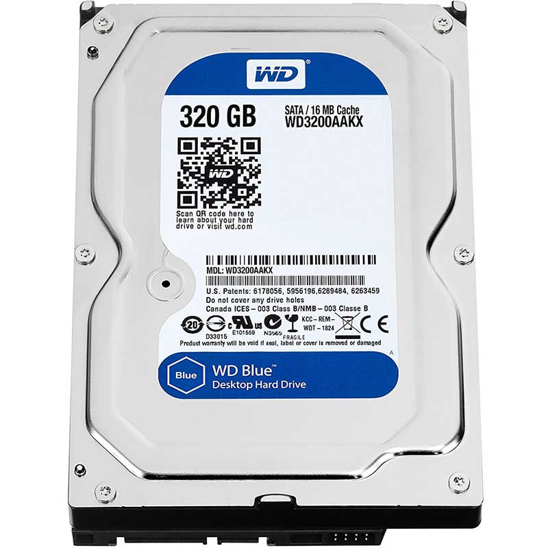 هارددیسک اینترنال وسترن دیجیتال مدل Blue WD320 ظرفیت320گیگابایت