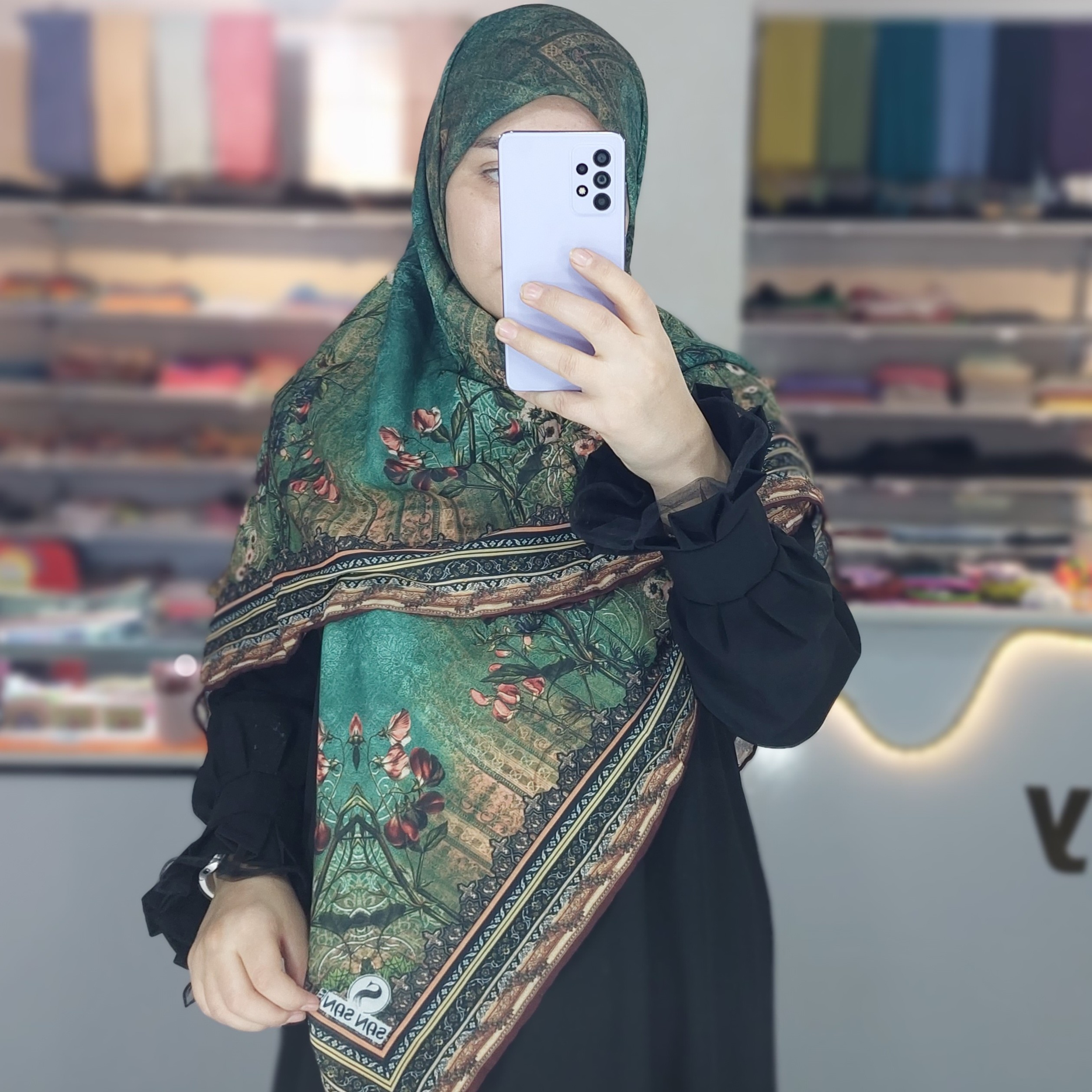 روسری نخی با کیفیت عای