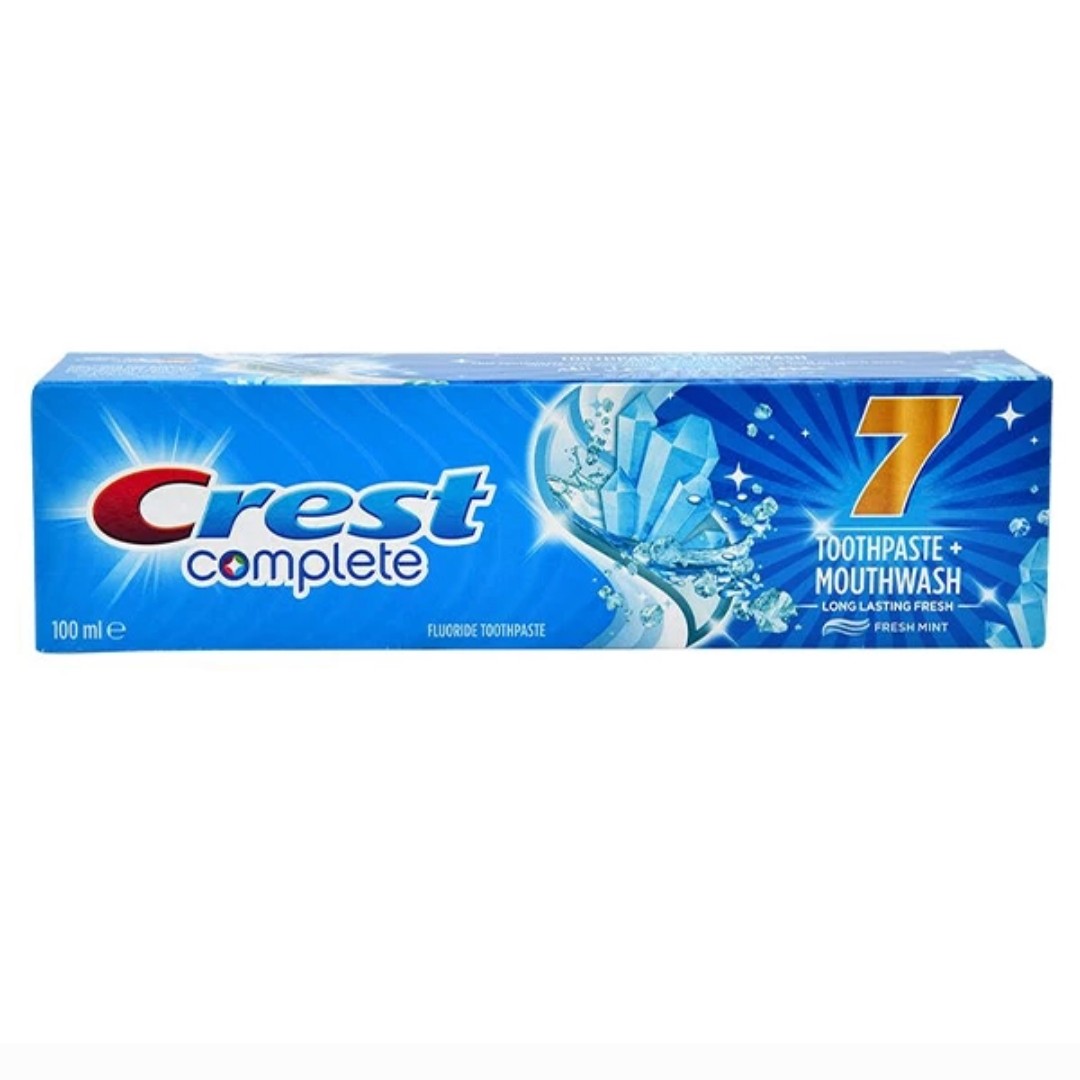 خمیر دندان کرست مدل Complete 7 Mouthwash حجم 100 میلی لیتر