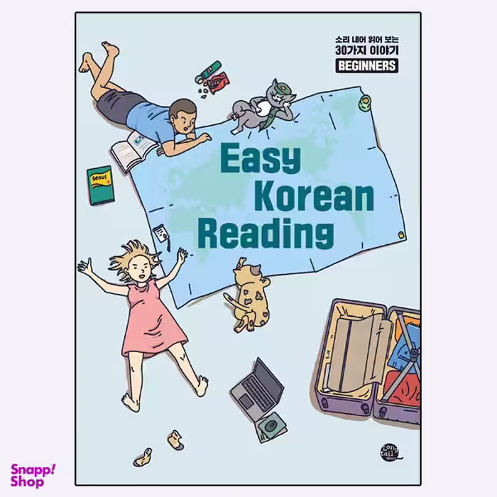 کتاب Easy Korean Reading For Beginners / اثر TalkToMeInKorean انتشارات نبض دانش