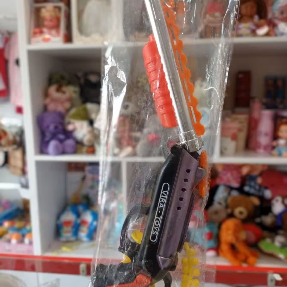 تفنگ اسباب بازی دو لول 