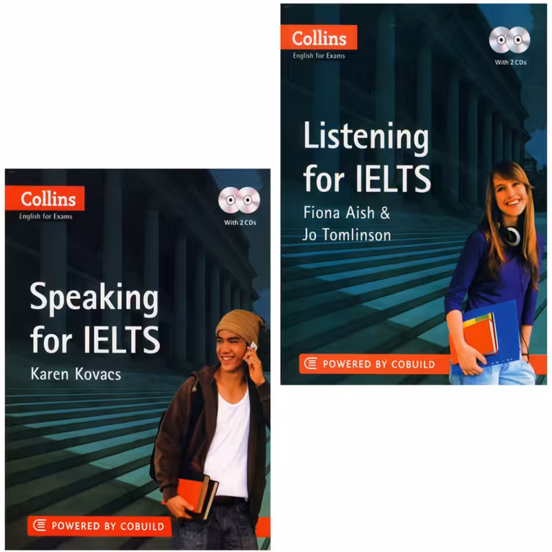 کتاب Collins for IELTS Book Series اثر جمعی از نویسندگان انتشارات Collins دو جلدی