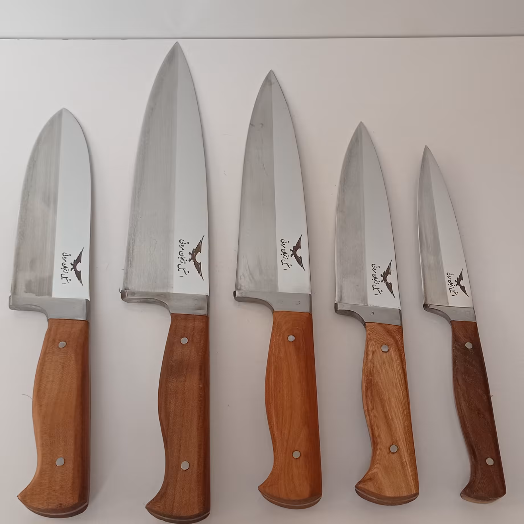 سرویس چاقو آشپزخانه استیل فولاد زنجان مروتی