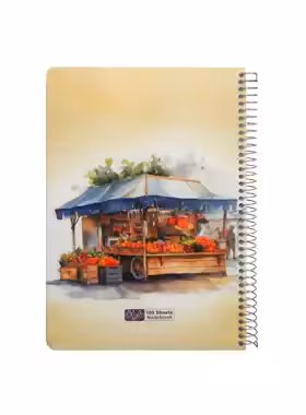 دفتر مشق 100 برگ دایان طرح نقاشی - چی بخونم