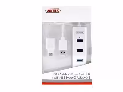 هاب 4 پورت یونیتک مدل UNITEK Y-3082B TYPE-C
