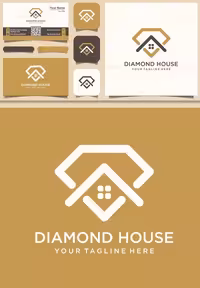 وکتور لوگو مشاور املاک | گرافیک با طعم تربچه